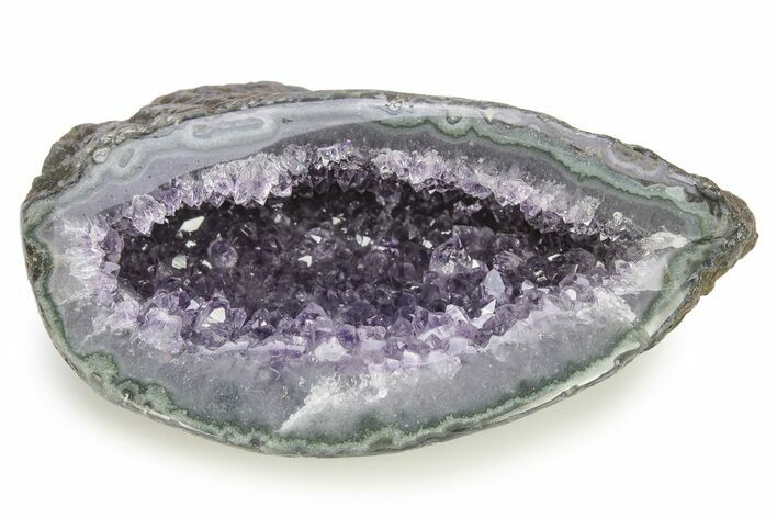 Sparkly, Purple Amethyst Geode - Uruguay #275993